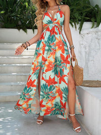 Vanina™| Radiant Floral Women Maxi Dress - Bright Floral