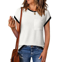 KORIN™ – Comfy Slim Fit Streetwear Summer Top - White