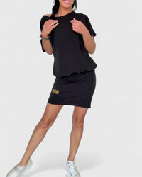 Makynzee | Comfortable Women Maxi Dress - Black
