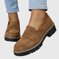 Destiny™ | Timeless Suede Loafers - Brown