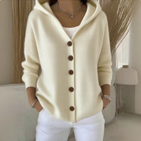 Amelia | Cozy Knit Cardigan - Beige