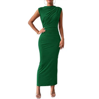 Melody™| Elegant Bodycon Dress with Back Slit for Cocktail Parties - Bright Green