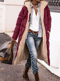 Claire | Winter Coat for Cold-Weather Comfort - Red