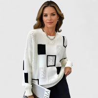 Aymbr | Sophisticated Sweater - White