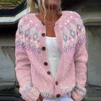 Sophie | Pink Comfort Cardigan - S