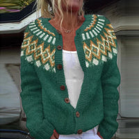 Liorra | Comfort Cardigan - Groen