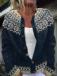 Hadley | Vintage Knitted Cardigan - S