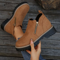Liora | Women Sophisticated Boots - Brown