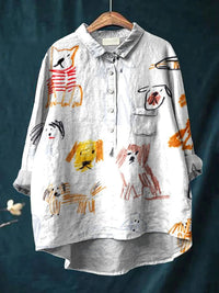 ISSA™ - Dog Art Shirt - S