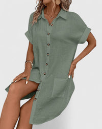 Gianelleza™ | Sophisticated Midi Dress - Green