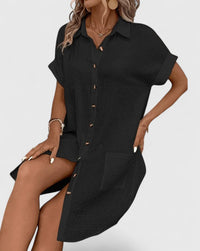 Gianelleza™ | Sophisticated Midi Dress - Black