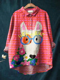 MAYE™ - Dog Art Shirt - S