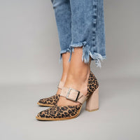 Luvia | Elegant Heels - Khaki