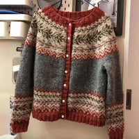 Atasha | Vintage Icelandic Cardigan - M
