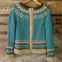 Allaira | Vintage Icelandic Cardigan - M