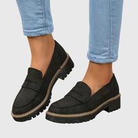 Destiny™ | Timeless Suede Loafers - Black
