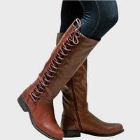 Aubrey | Women High Boots - Brown