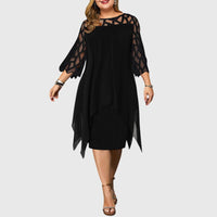 Juliana | Chic Dress - Black (Almost sold out)