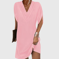Anita | Elegant Tummy-Hiding Dress - Pink
