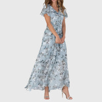 Lola™ | Figure Flattering Dress - Blue