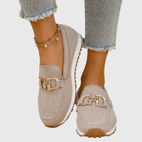 Susie | Orthopedic Loafer Sneakers - Beige