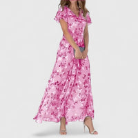 Evelyn™ | Women Luxe Maternity Dress - Baby Pink