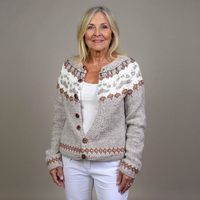 Emery | Vintage Icelandic Cardigan - S