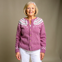 Maya | Vintage Icelandic Cardigan - S