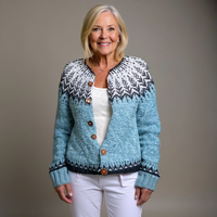Clara | Vintage Icelandic Cardigan - S