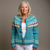 Serenity | Vintage Icelandic Cardigan - S