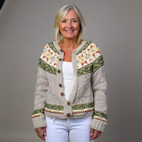 Autumn | Vintage Icelandic Cardigan - S