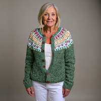 Alice | Vintage Icelandic Cardigan - S