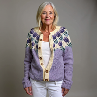 Josephine | Vintage Icelandic Cardigan - S