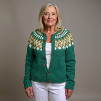 Natalia | Vintage Icelandic Cardigan - S