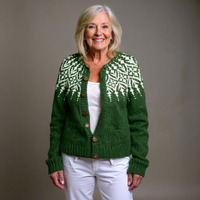 Brienne | Vintage Icelandic Cardigan - S