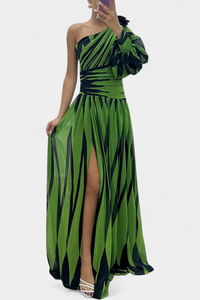 Aubryzah | Sophisticated Women Maxi Dress - Green