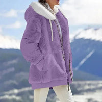 Kessy | Comfortable Jacket - Purple