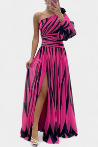 Aubryzah | Sophisticated Women Maxi Dress - Pink