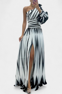 Aubryzah | Sophisticated Women Maxi Dress - White