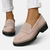 Selene | Orthopaedic Women Loafers - Khaki