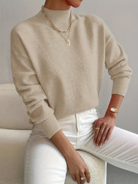 Emily | Elegant and Comfortable Turtleneck - Beige