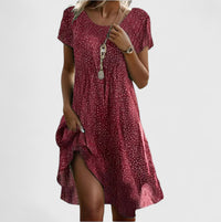 Sabrina | Glamorous Dress - Red