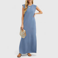 Marian | Elegant Women Maxi Dress - Blue