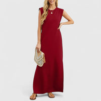Marian | Elegant Women Maxi Dress - Red