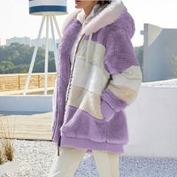 Kessy | Comfortable Jacket - Purple Stripes