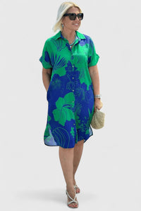 Jaycynah | Comfortable Dress - Green